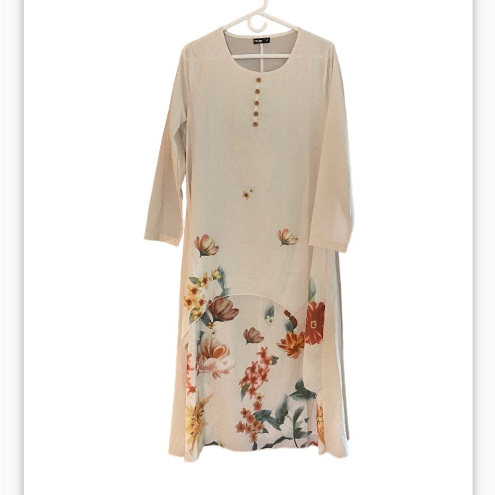Hekka floral long dress.  Size medium
